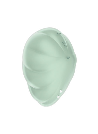Stimulateur clitoridien par onde de pression sans contact et par vibration USB vert menthe, Cloud Dancer Satisfyer - CC597838